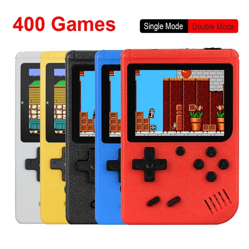 Retro Mini Handheld Video Game Console Built-in 400 Games