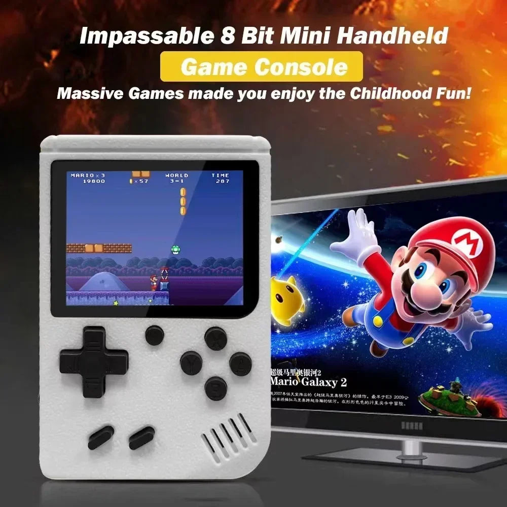 Retro Mini Handheld Video Game Console Built-in 400 Games