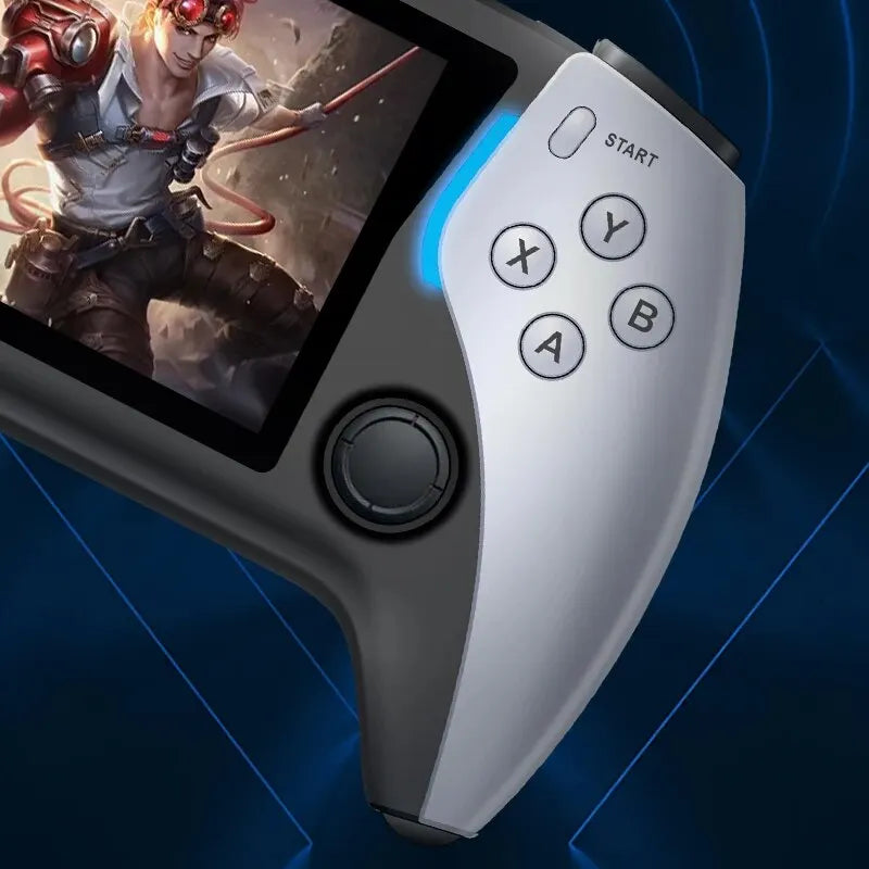 Handheld game console with high definition IPS screen