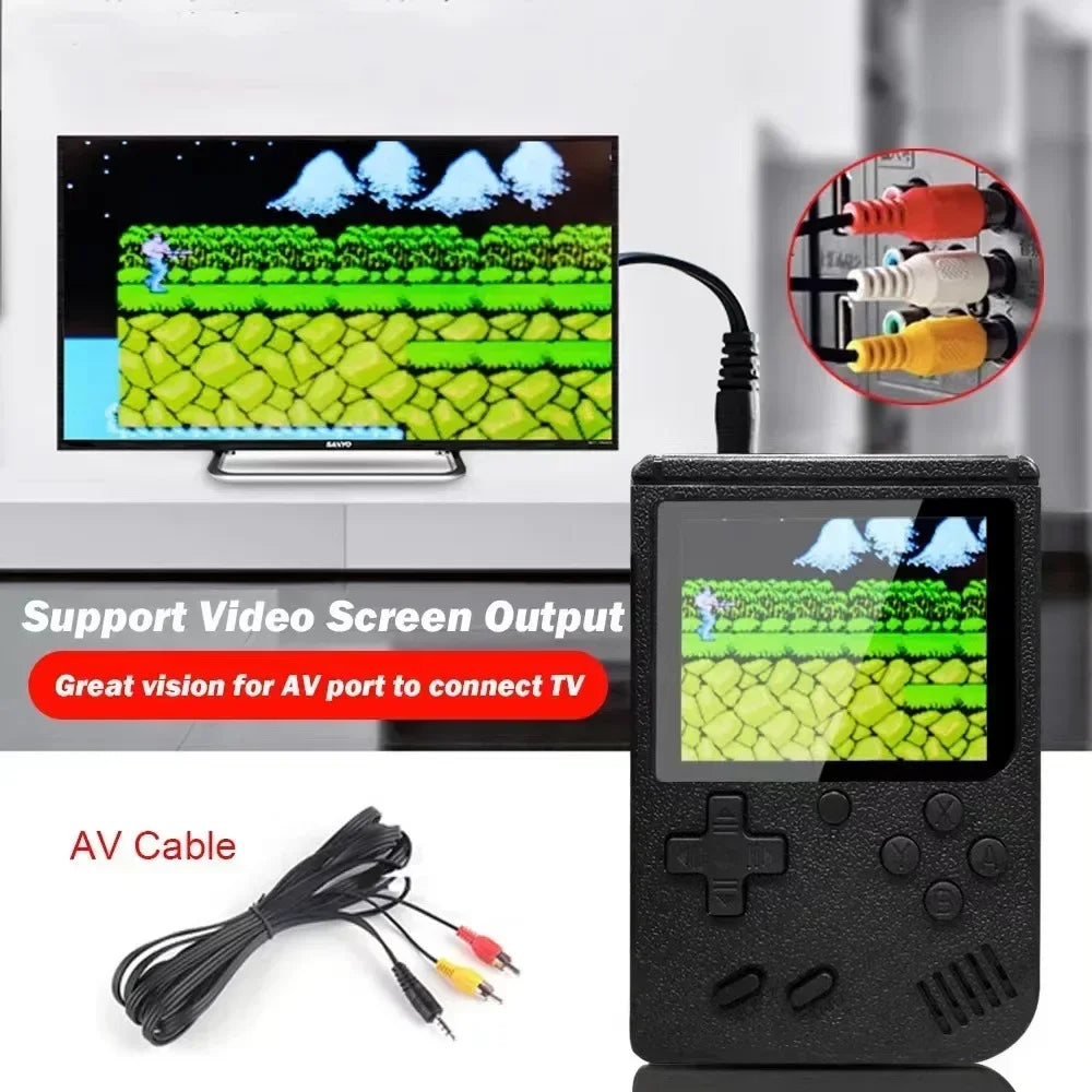 Retro Mini Handheld Video Game Console Built-in 400 Games